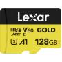 Lexar MicroSDXC Gold Series UHS-II 128GB V60