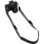 JJC QRS-M1 Deluxe Quick Release Sling Strap For Mirrorless Camera Silver Grey