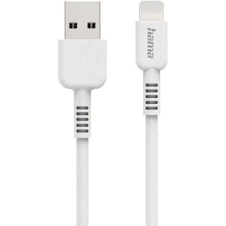 Hama Eco Friendly Charging Cable USB-A - Lightning 1 M White