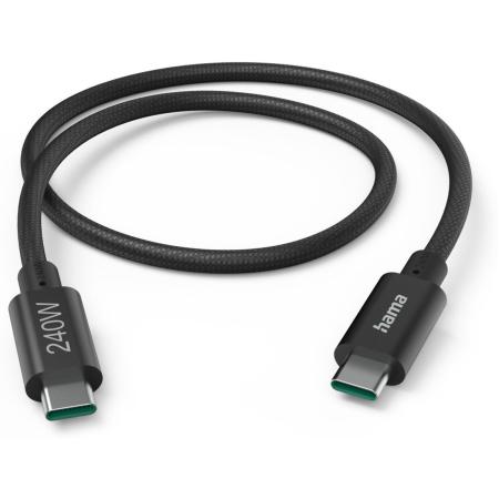 Hama Charging Cable USB-C - USB-C 240W Full-Featured USB 3.2 1 5GBIT/s 1.5m