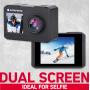 Agfa Photo Actioncam Dual Screen WIFI 120° Wide Angle