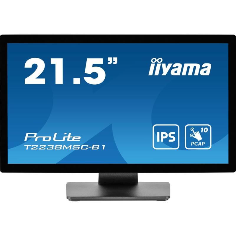 Iiyama 22IW LCD Bonded Projective Capacitive 10-POINTS Touch Full HD Bezel Free