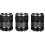 Sirui Sniper 23+33+56mm f/1.2 Apsc A-Focus Lens Kit E-Mount Black Carbon Fiber