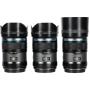 Sirui Sniper 23+33+56mm f/1.2 Apsc A-Focus Lens Kit Z-Mount Black Carbon Fiber