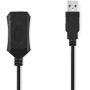 Nedis Actieve USB-Cable USB 2.0 USB-A Male USB-A Female 480 Mbps 5.0m