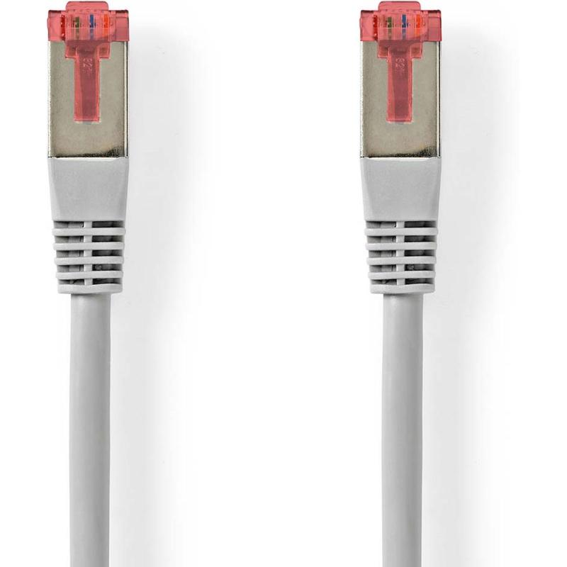 Nedis CAT6 Network Cable RJ45 Male RJ45 Male SF/UTP 20.0 M Round PVC Grey Label