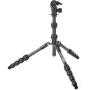 3 Legged Thing Pro 2.0 Leo Carbon Tripod &amp;amp; AirHed Pro LV Black Darkness