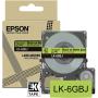 Epson Matte Green/Black 24mm LK-6GBJ