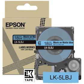 Epson Matte Blue/Black 18mm LK-5LBJ