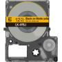 Epson Matte Yellow/Black 12mm LK-4YBJ