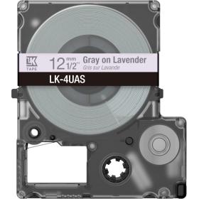 Epson Soft Purple/Grey 12mm LK-4UAS