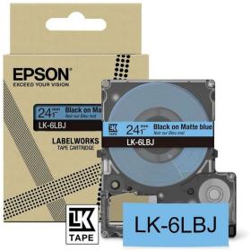 Epson Matte Blue/Black 24mm LK-6LBJ