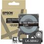 Epson Matte Black/White 18mm LK-5BWJ