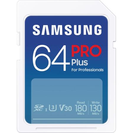 Samsung MB-SD64S/EU 64GB Pro Plus w/ Card Reader