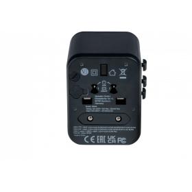 Verbatim Universal Travel Adapter UTA-02 PD20W / QC / 1XUSB / 1XTYPE-C