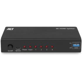 ACT 4K HDMI Splitter 1 In 4 Out Edid Support