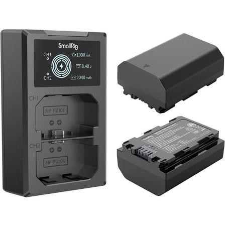 SmallRig NP-FZ100 Camera Battery And Charger Kit 3824B