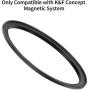 K&amp;F Concept Magnetic Step Up Ring Adapter 52-82mm