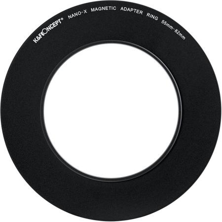 K&amp;F Concept Magnetic Step Up Ring Adapter 55-82mm