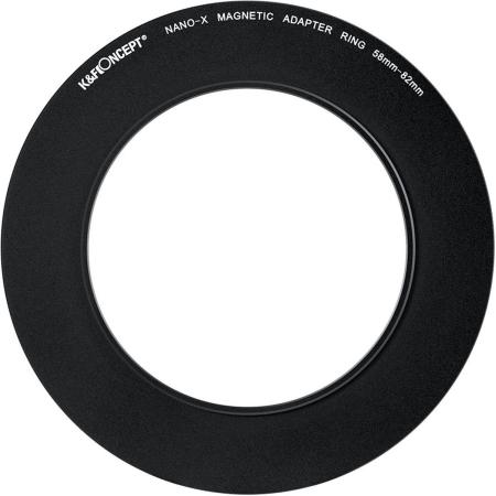 K&amp;F Concept Magnetic Step Up Ring Adapter 58-82mm