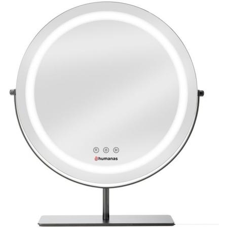 Humanas HS-HM Scarlet Makeup Mirror w/ LED Lighting - Black