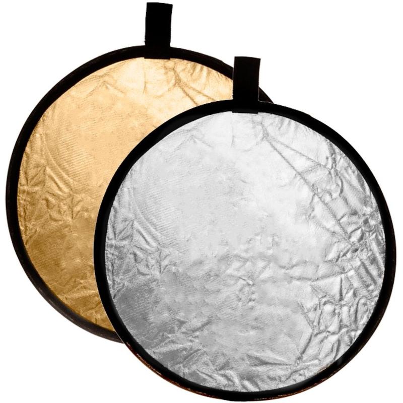 Caruba Reflection Screen 2-IN-1 Gold &amp;amp; Silver - 30cm