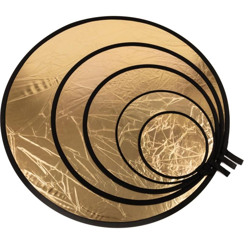 Caruba Reflection Screen 2-IN-1 Gold &amp;amp; Silver - 45cm