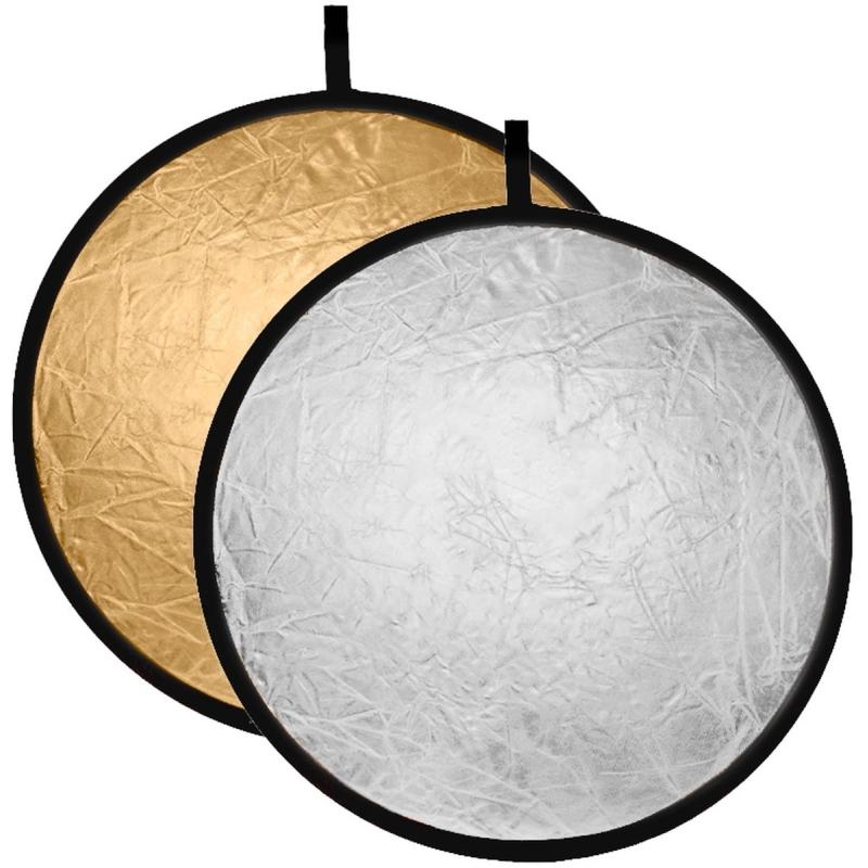 Caruba Reflection Screen 2-IN-1 Gold &amp;amp; Silver - 60cm