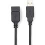 Nedis USB-Cable | USB 2.0 | 480 Mbps | Nickled | 3.00 M | Round | PVC