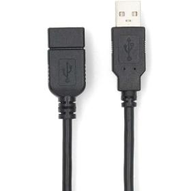 Nedis USB-Cable | USB 2.0 | 480 Mbps | Nickled | 3.00 M | Round | PVC