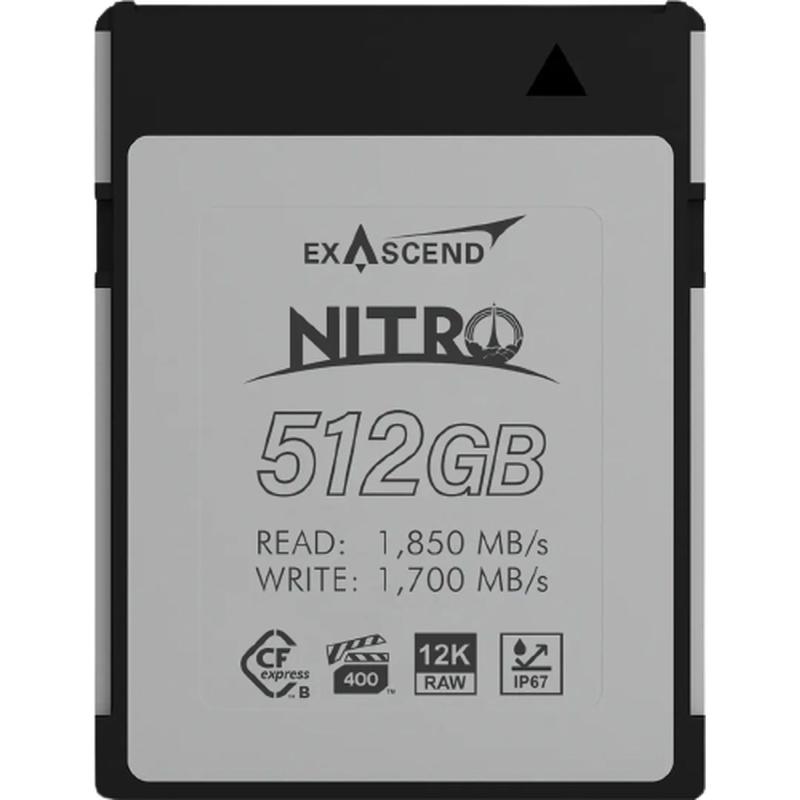 Exascend Nitro Cfexpress(Type B) 512GB