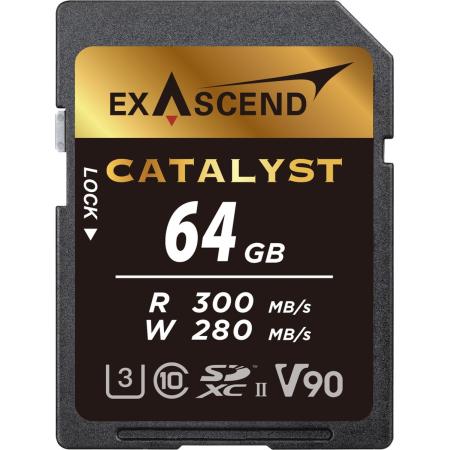 Exascend Catalyst UHS-II SD Card(V90) 64GB