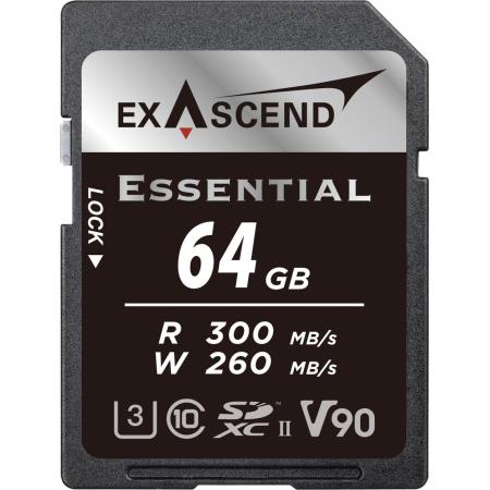 Exascend Essential UHS-II SD Card(V90) 64GB