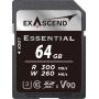 Exascend Essential UHS-II SD Card(V90) 64GB