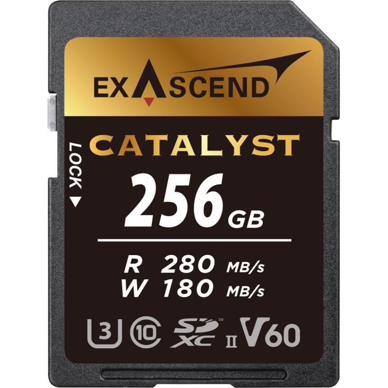 Exascend Catalyst UHS-II SD Card(V60) 256GB