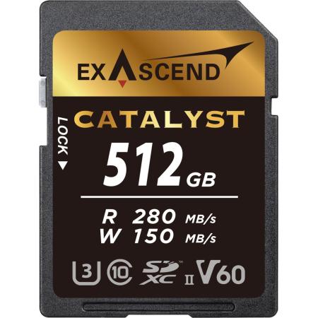 Exascend Catalyst UHS-II SD Card(V60) 512GB