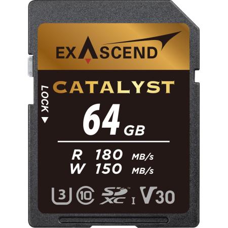 Exascend Catalyst UHS-I SD Card(V30) 64GB