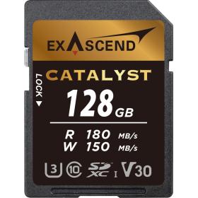 Exascend Catalyst w/ Adapter UHS-I SD Card(V30) 128GB