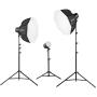 Westcott U60-B Bi-Colour LED 3-LIGHT Softbox Kit