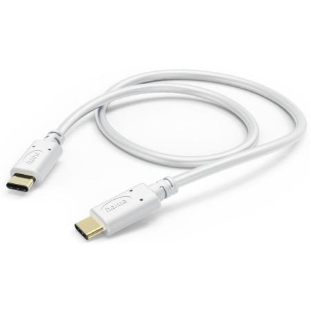 Hama Charging Cable USB-C - USB-C 1.5 M White