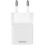 Hama Fast Charger USB-C PD/Qualcomm Mini-Charger 20 W White