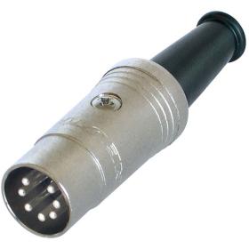 Neutrik Connector DIN Male Silver