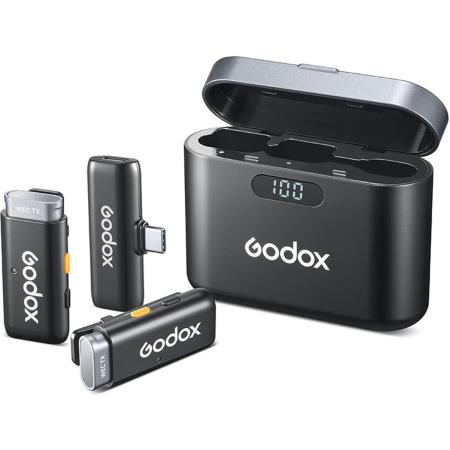 Godox Wes USB-C 2X-Transmitter Receiver Charger Kit