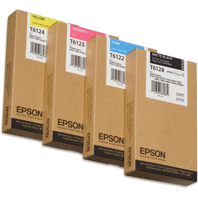 Epson Singlepack Matte Black T61280N 220 ml