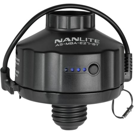 Nanlite E27 Magnetic Base Battery Adapter