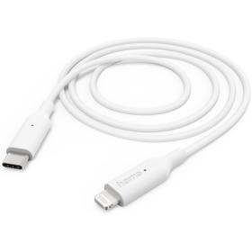 Hama USB-Cable USB-C To Lightning 1 M White