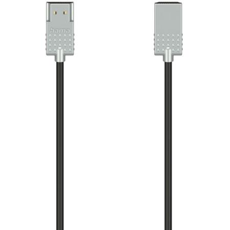 Hama High-Speed HDMI-Cable Ultra-Slim 4K Conn - CONN. Ethernet 2.0 M