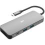 Silicon Power Boost SR30 USB Type-C Docking Station 2X USB USB-C Card Reader