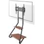 Nedis TV Floor Stand | 37 - 75 | Max Weight 40 KG | MDF / Steel | Brown / Black