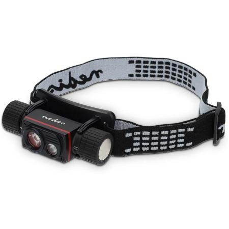 Nedis LED Head Lamp Battery Powered | Nominal Luminous Flux 1.000 LM Range 180m